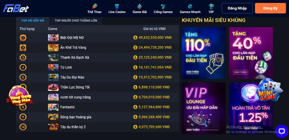 Đa dạng phiên bản game bắn cá tại HT368